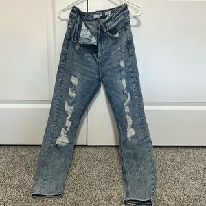 Jeans, KanCan, Ripped, Denim, Light Wash, 27